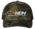 Camo Bent Bill Classic Trucker