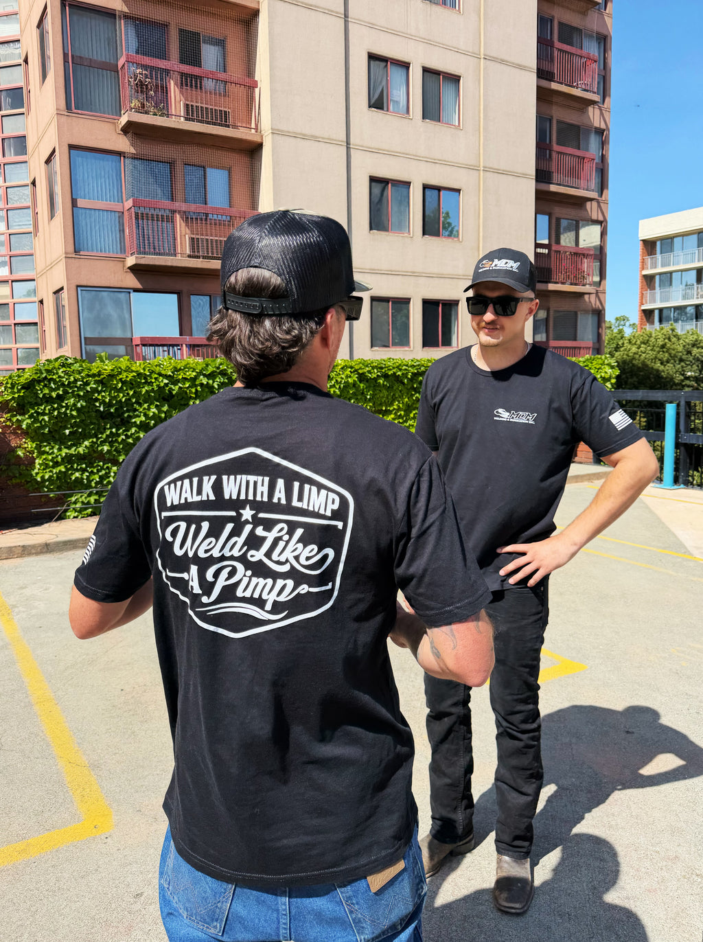 Walk With a Limp Weld Like a Pimp T-Shirt
