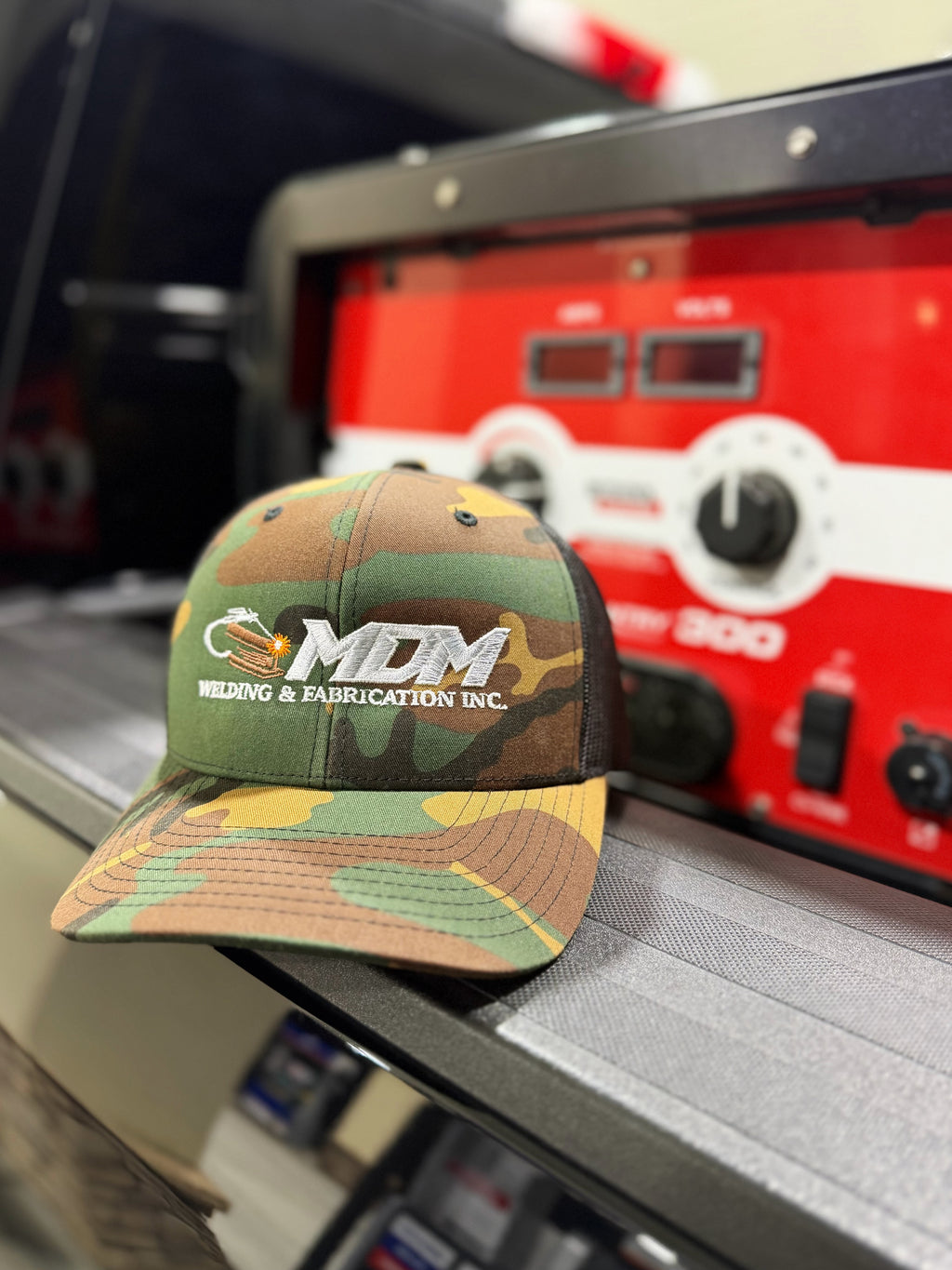Camo Bent Bill Classic Trucker