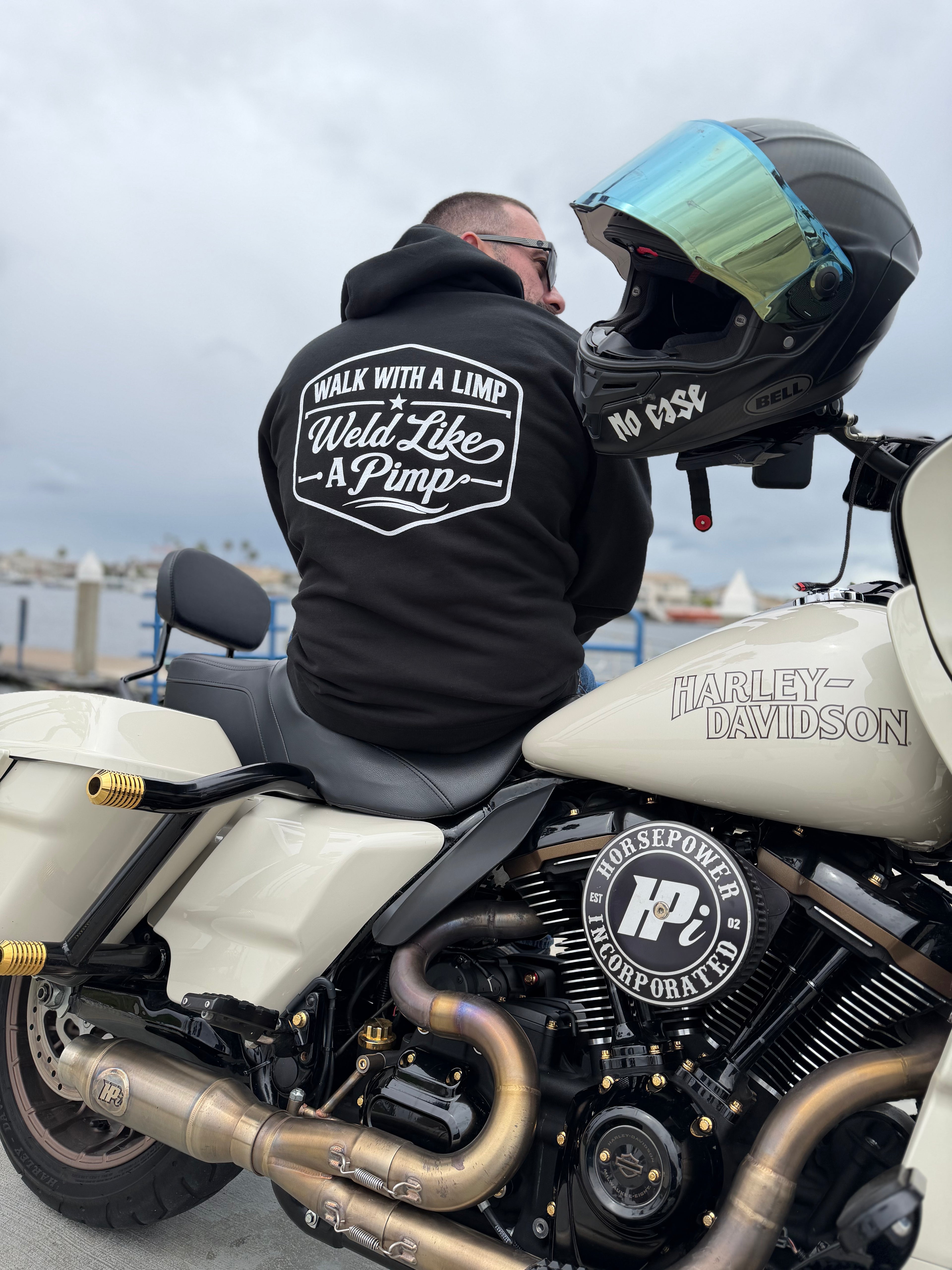 Walk With a Limp Weld Like a Pimp Hoodie