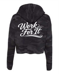Work For It Women's Crop Hoodie
