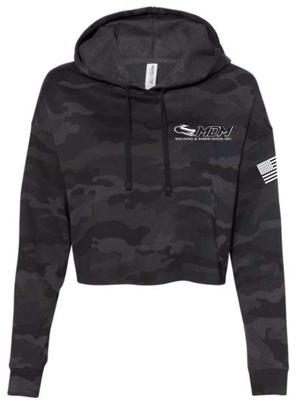 Work For It Women's Crop Hoodie